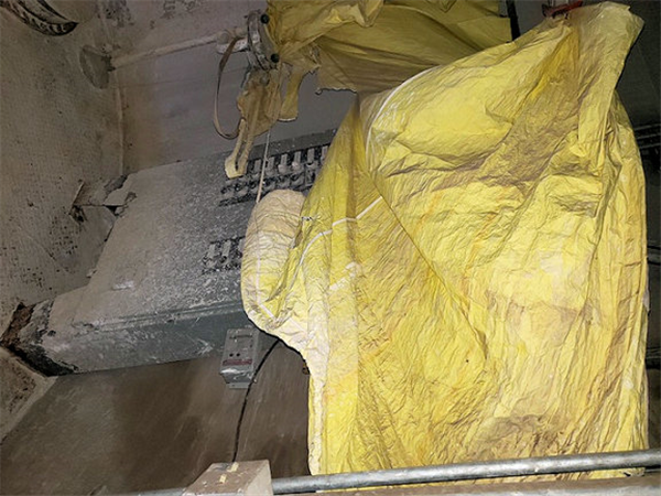 Peabody Tectank Lime Storage Silo, 12' X 45' H, 3700 Cu.ft.)